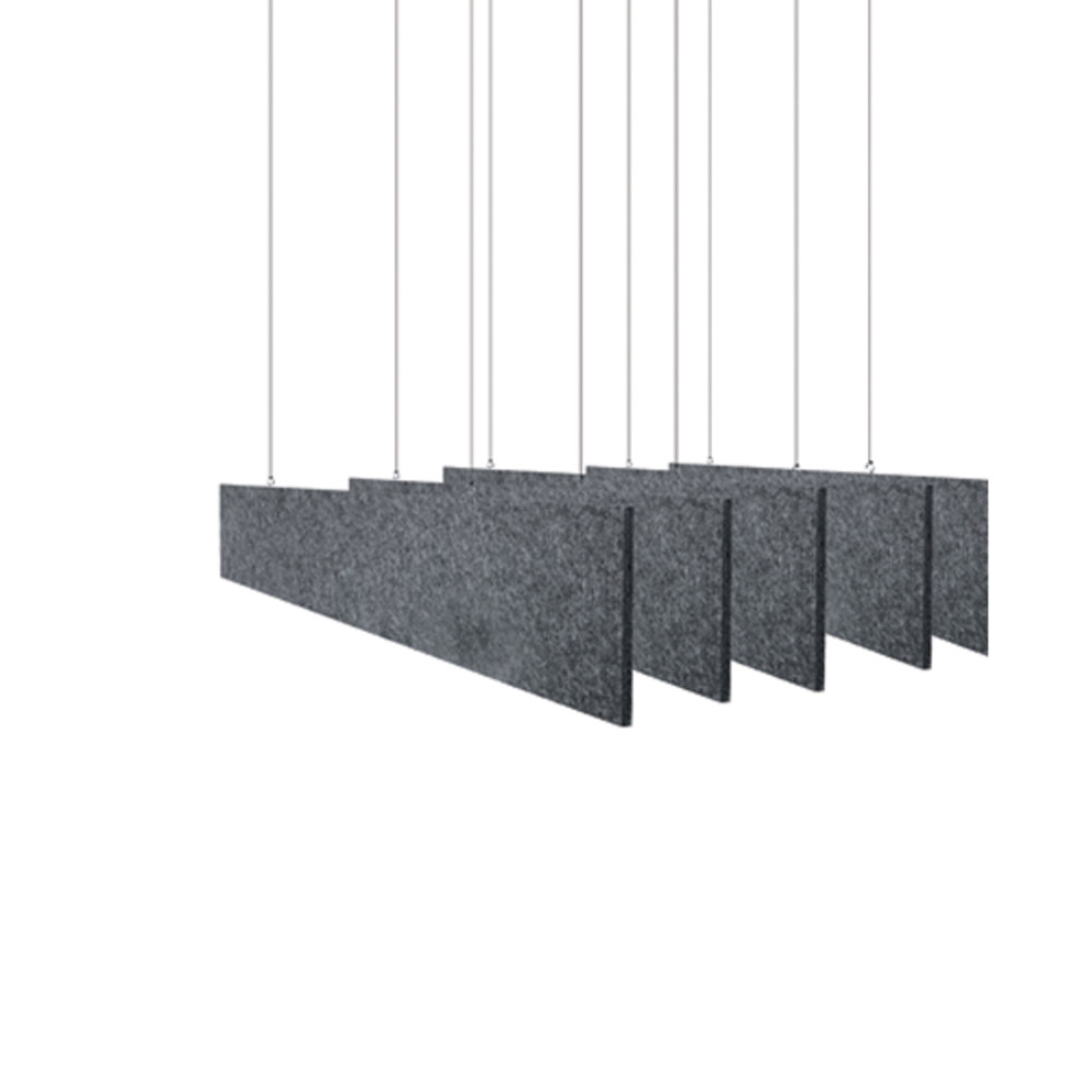 AKUSZTIKAI FÜGGŐ PANEL 1200х200х9mm FEKETE