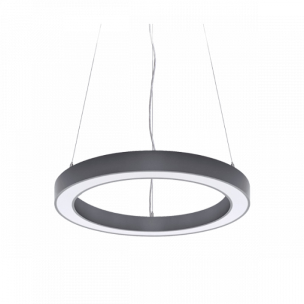 LED lámpatest , mennyezeti , 80 cm , 42W , kerek , természetes fehér , szürke keret, IP40 , Elmark
