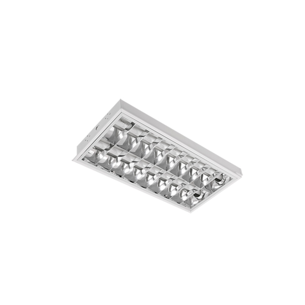 LENA-V LÁMPATEST LED FÉNYCSŐVEL(600MM) 2X9W 6200K SÜLLYESZTETT SZERELÉSŰ 295/595 TYPE V