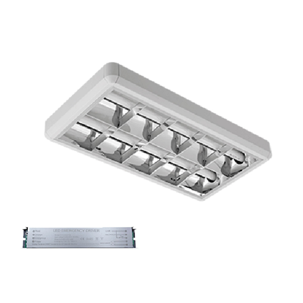 LENA-V LED 600mm 2X9W 4000K FELÜLETRE SZERELHETŐ 630X330mm +SÜRGŐSSÉGI KÉSZLETTEL