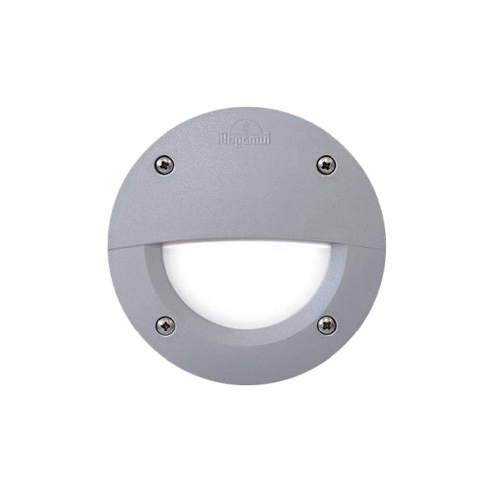 LETI 100EL LED FALI LÁMPA BEÉPÍTETT 3W CCT 4000K IP55 SZÜRKE