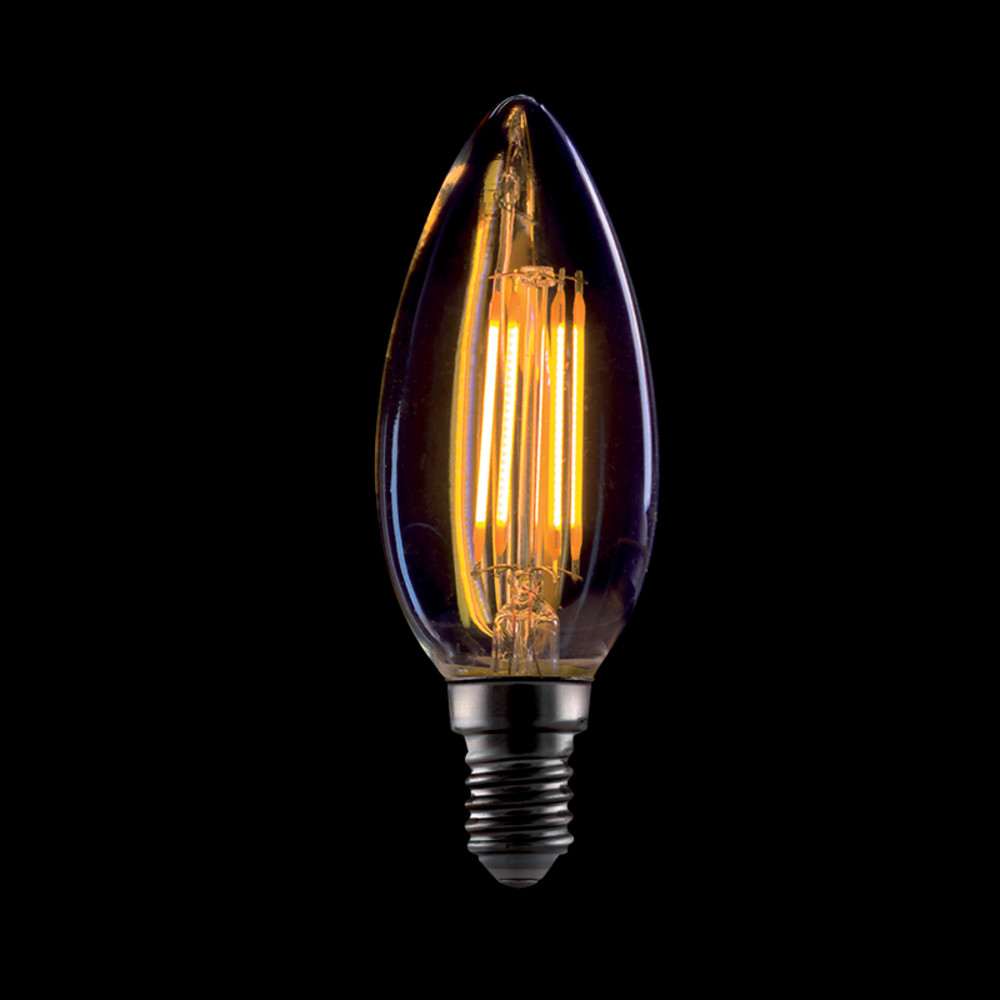 LED VINTAGE IZZÓ SZABÁLYOZHATÓ C37-4W E14 2800-3200K