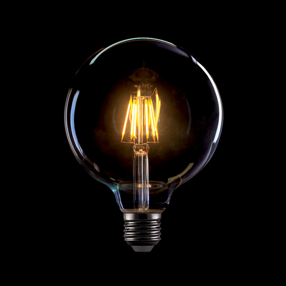 LED VINTAGE IZZÓ SZABÁLYOZHATÓ G125-8W E27 2800-3200K