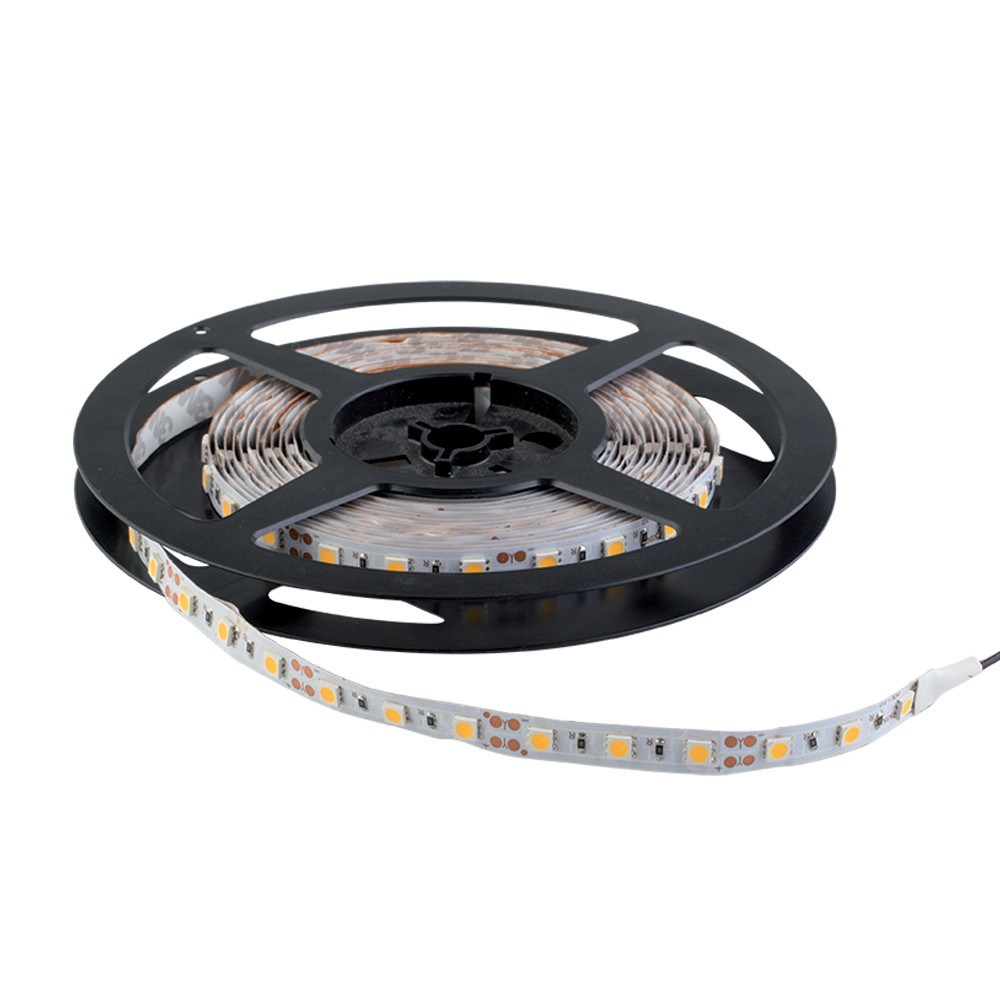 LED SZALAG 5050 24VDC 14,4W 60PCS/M IP20 MELEG FEHÉR