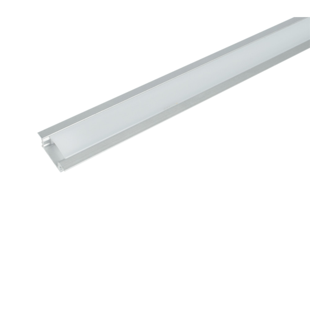 ELM718/2 ALUMINIUM PROFIL LED SZALAGHOZ, MATT TAKARÓPROFIL, SÜLLYESZTETT SZERELÉSŰ 1 M