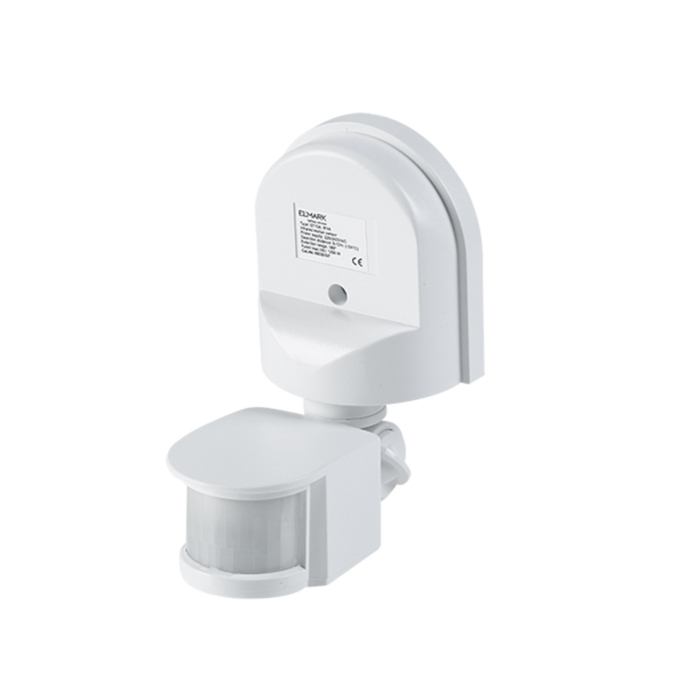 ST10A FÉNY ÉS MOZGÁSÉRZÉKELŐ 180° IP44 FEHÉR