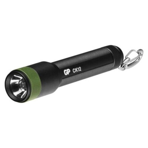 GP LED Zseblámpa CK11 + 1× AAA GP Ultra elem, 20, fekete, IPX4, P8502