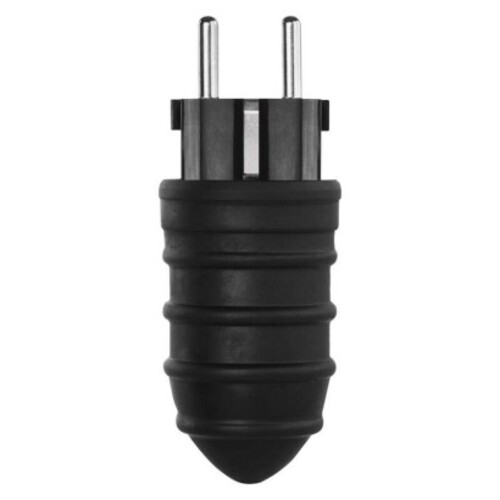 EMOS Dugvilla gumi, fekete, IP44, P0050