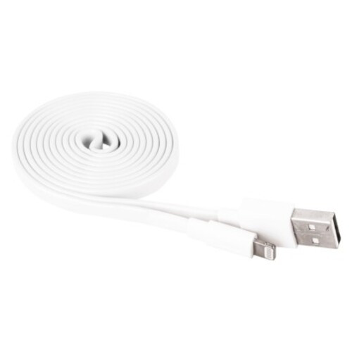 Töltő- és adatkábel USB-A 2.0, Lightning MFi, 1 m, fehér, EMOS, SM7013W