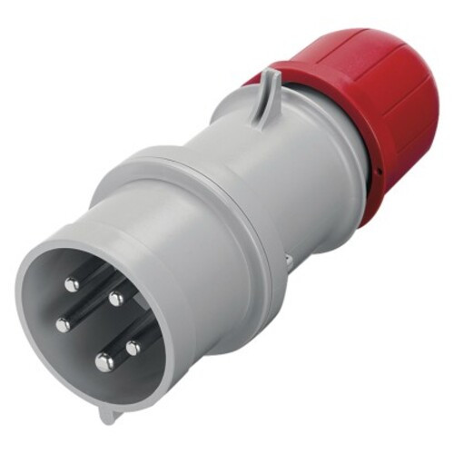 SCAME ipari dugvilla 5p 32a/400v IP44 csavarmentes, piros, A6115