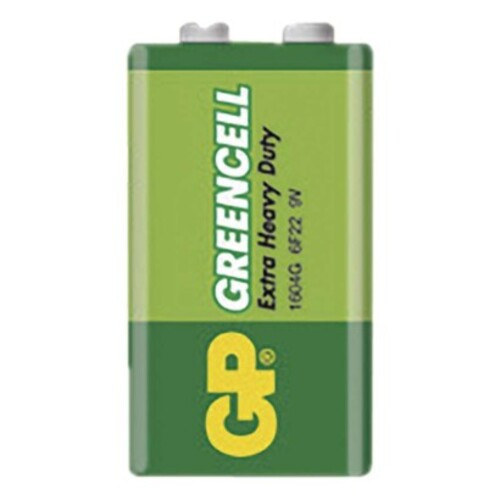 GP Greencell elem 9V 1db/fólia, B1250