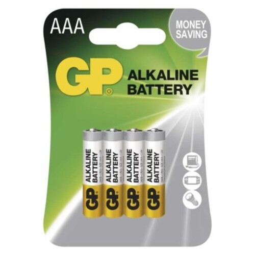 GP Alkáli elem LR03 (AAA) 4bl, 1,5V, BA1311