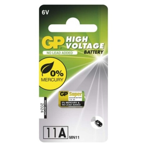 GP Speciális Alkáli elem 11A 1db/bliszter, 6V, B13021