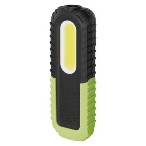 EMOS Akkumulátoros COB LED lámpa 400lm, fekete, zöld, IP43, P4531