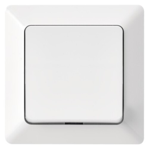 EMOS Nyomógomb 1/0 - csengő, 250V, fehér (fényes), IP20, A6100.4