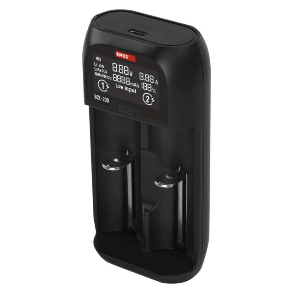 EMOS ELEMTÖLTŐ LI-ION BCL-20D, N9221