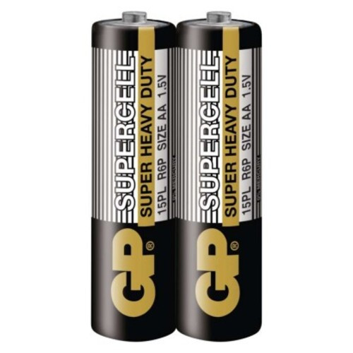 GP Supercell elem AA 2db/fólia, 1,5V, B11202