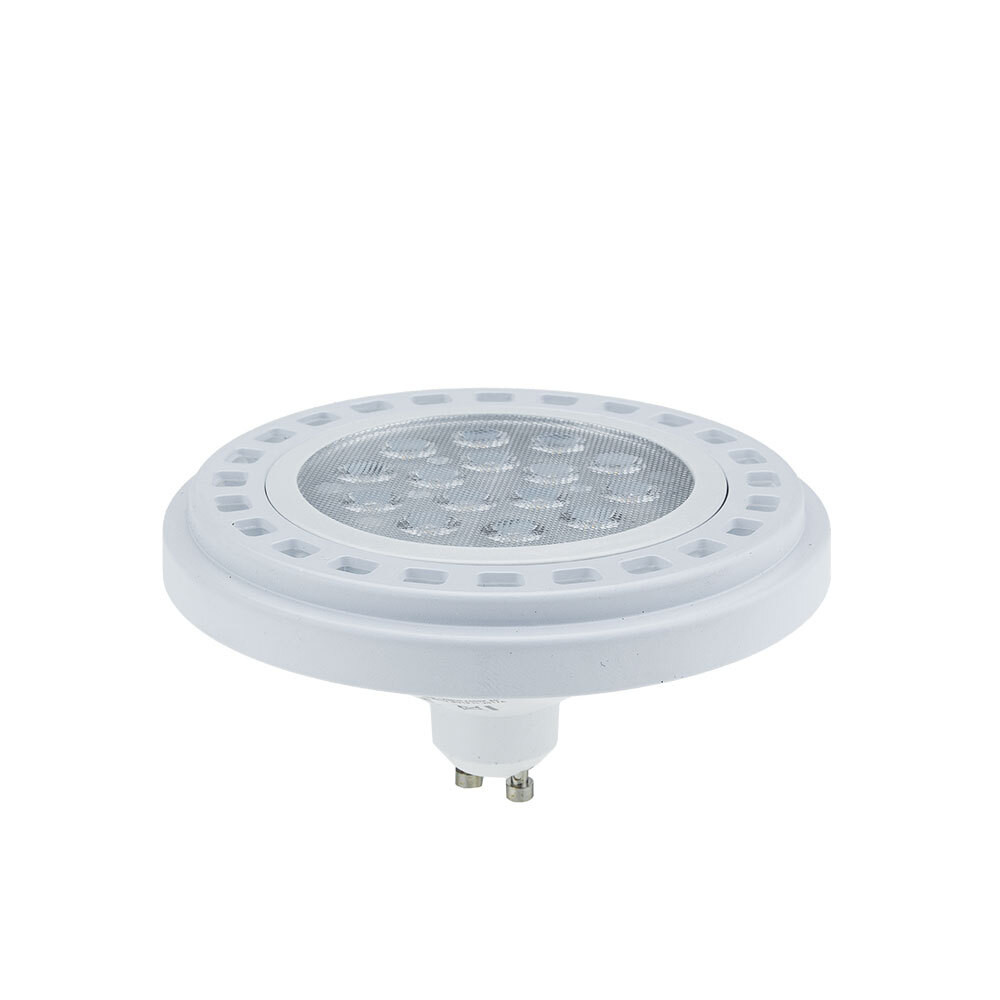 LED izzó GU10 30°, 15W, 4500K, természetes fehér, 1200 lm, fehér, Optonica, 1533