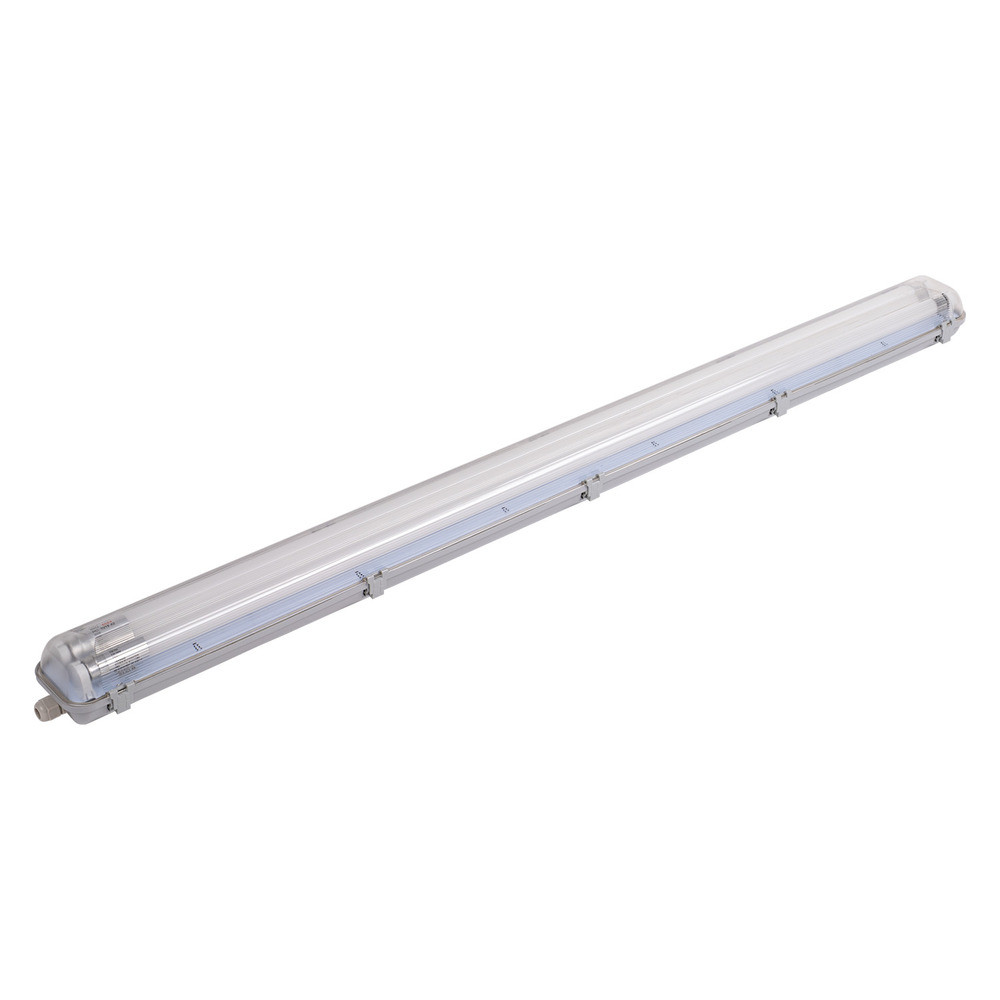T8 fénycsővel ellátott lámpatest 2*120 cm 2*18w, 36W, 6000K, hideg fehér, 3600 lm, fehér, IP65, Optonica, 6737