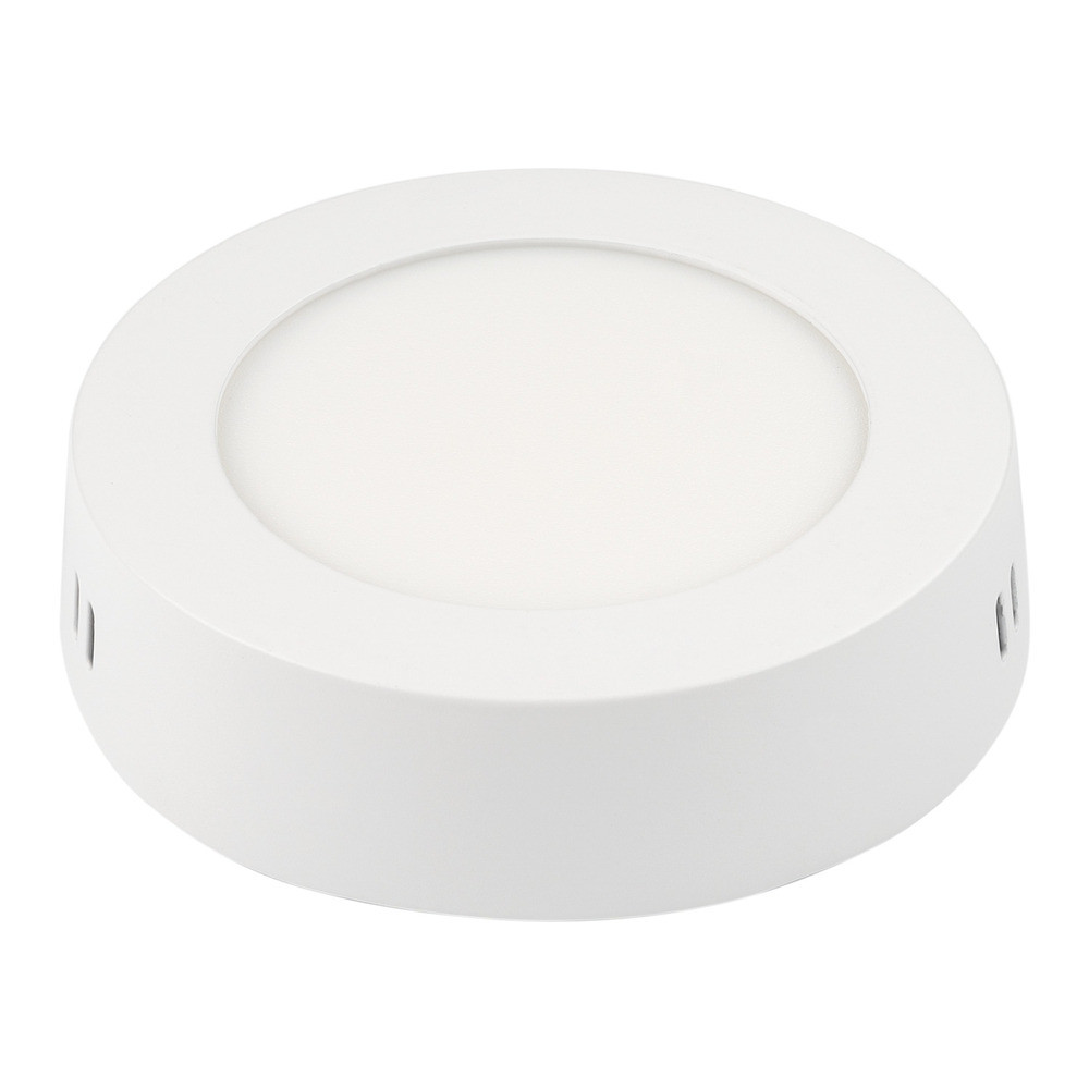 LED felületre szerelhető panel kerek, 6W, 6000K, hideg fehér, 480 lm, Optonica, 2231