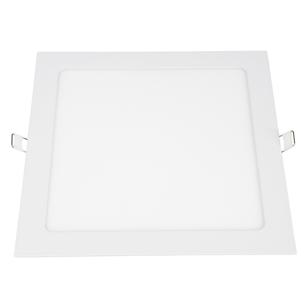 LED mini panel négyzet alakú, valódi színű vonal, 18W, 6000K, hideg fehér, 1500 lm, fehér, Optonica, 2630