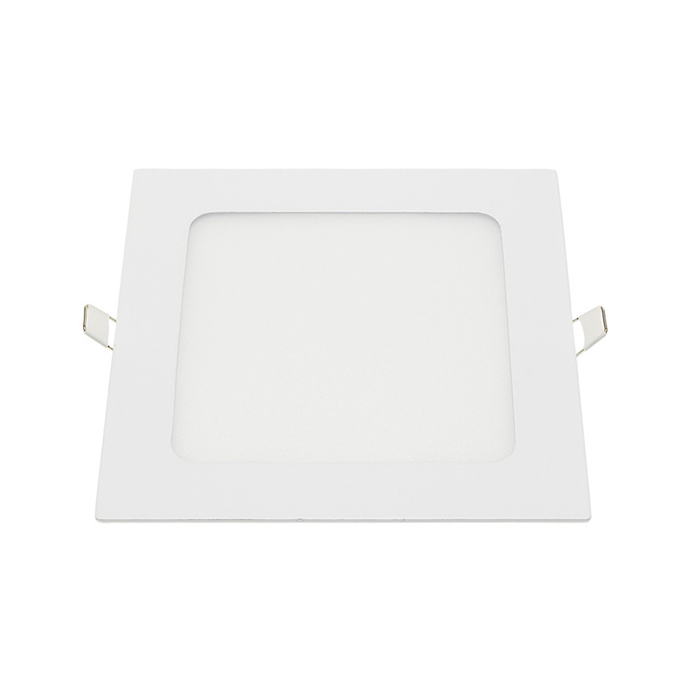 LED mini panel négyzet alakú, valódi színű vonal, 18W, 2700K, meleg fehér, 1500 lm, fehér, Optonica, 2632