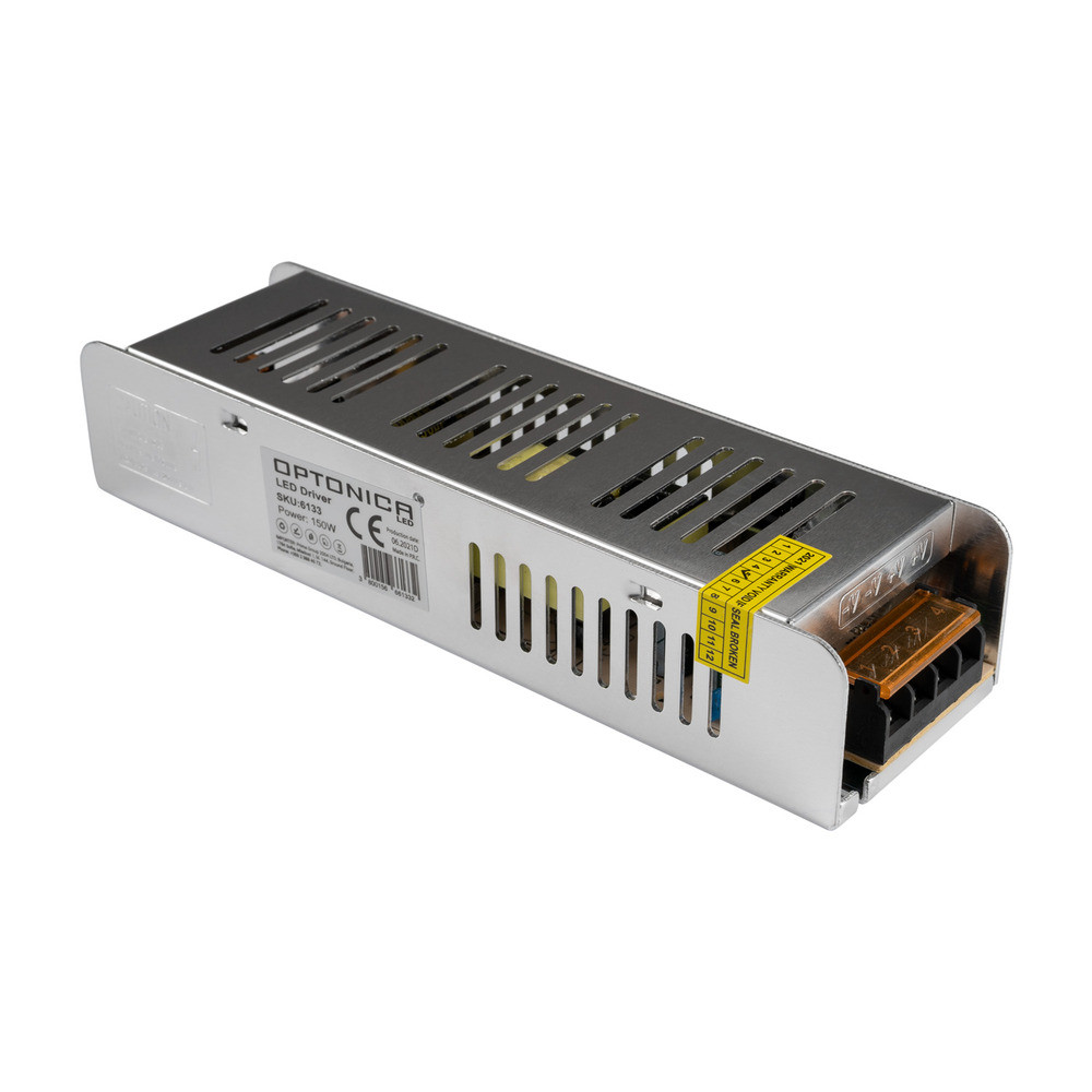 LED szalag vékony tápegység, 150W, Optonica, 6133