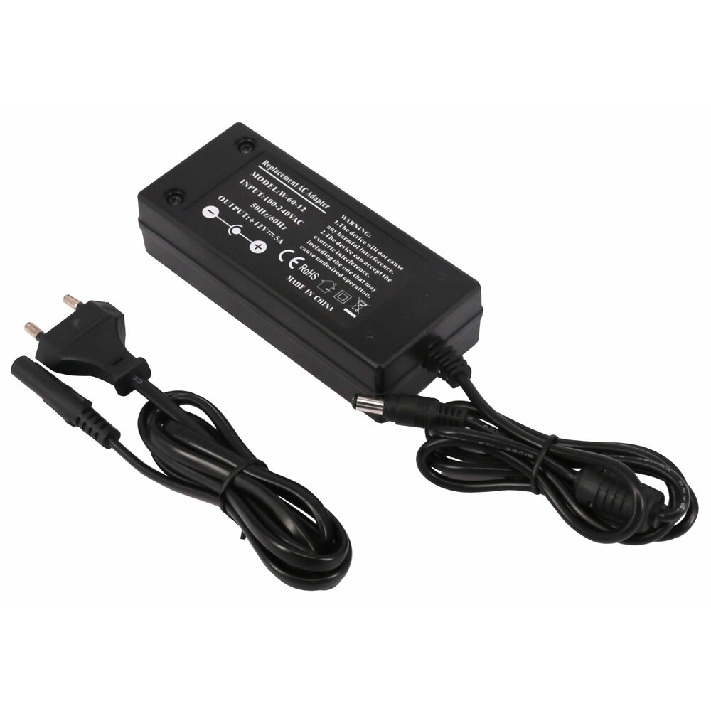 LED tápegység 12v 3 év garancia, 60W, fekete, Optonica, 6202