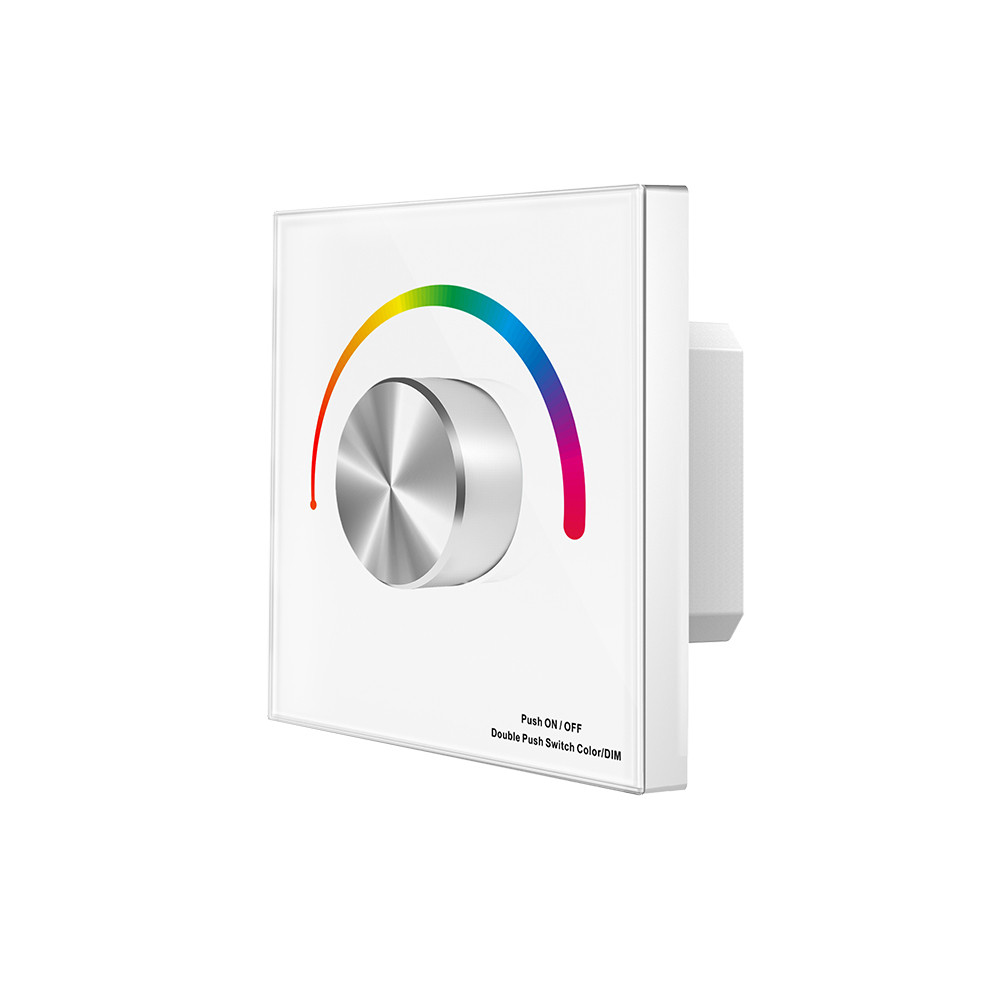 LED RGB vezérlő t3-k fehér max 12a 244w/488w, dimmelhető, Optonica, 6358