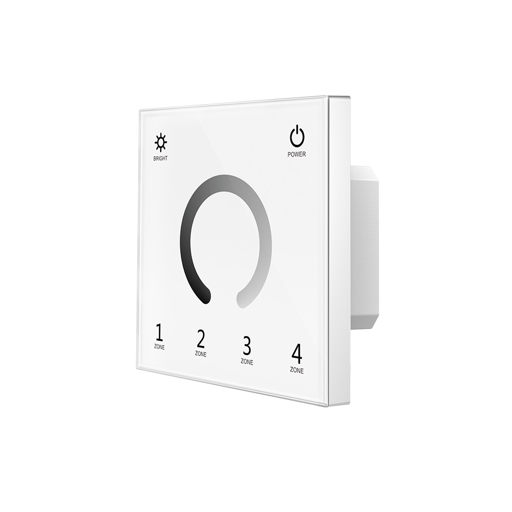 LED dmx vezérlő + távirányító, dimmelhető, fehér, Optonica, 6361