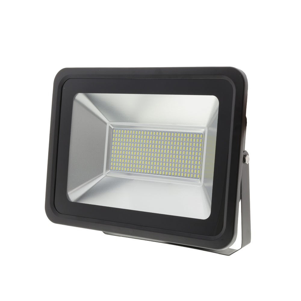 LED reflektor smd, 300W, 6000K, hideg fehér, 24000 lm, fekete, IP66, Optonica, 5447