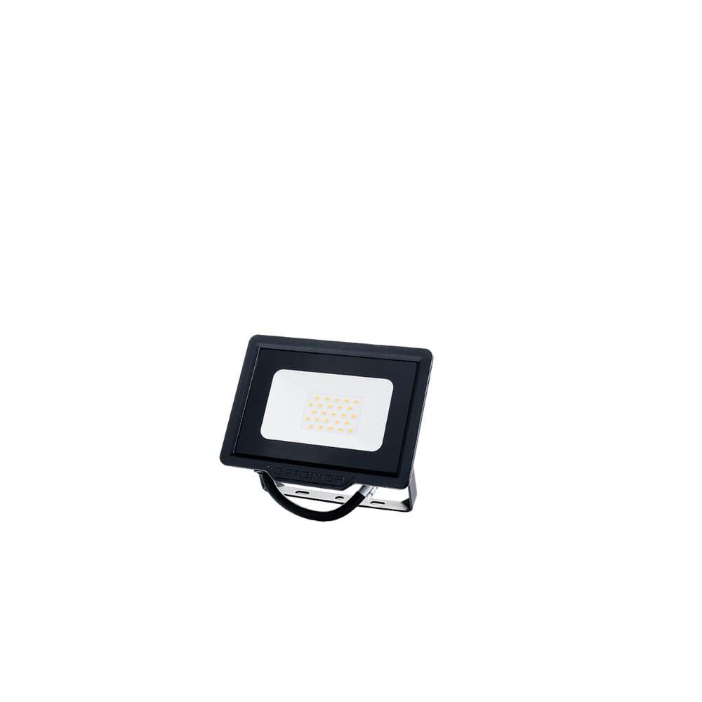 LED smd reflektor fekete city line, 20W, 4500K, természetes fehér, 1600 lm, IP65, Optonica, 5919