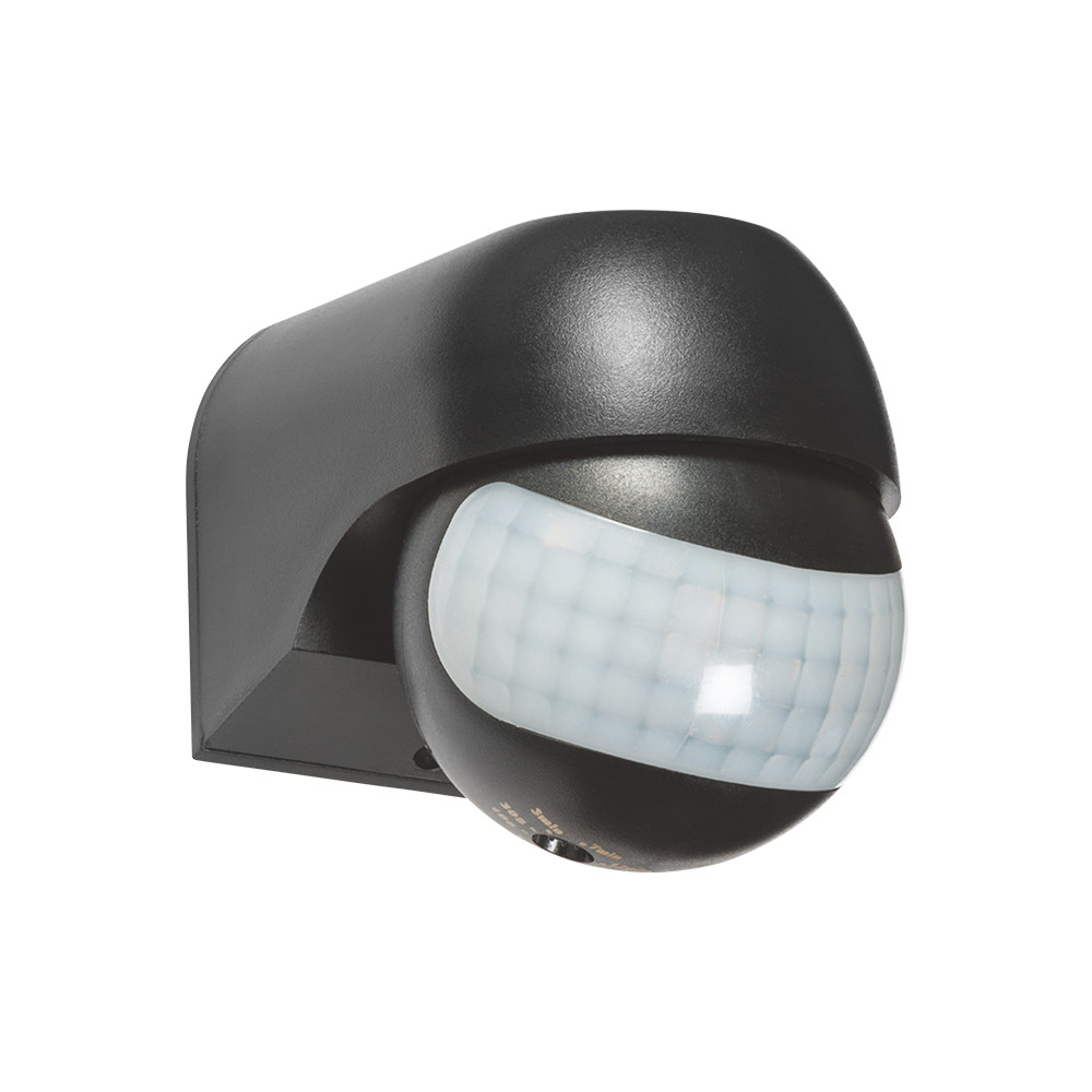 LED pir mozgásérzékelő IP54 fekete, Optonica, 7307
