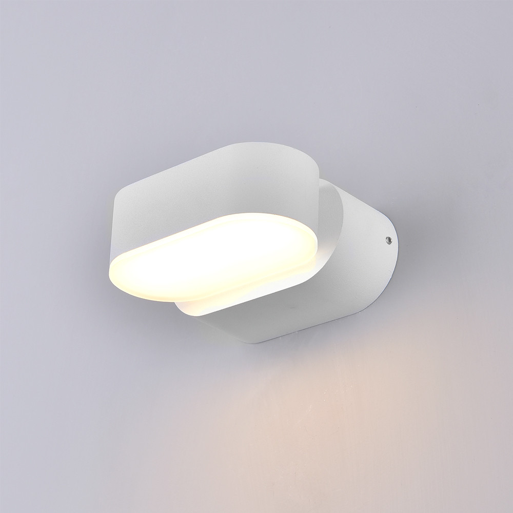 LED fali lámpa epistar 6w fehértel forgatható, 4000K, természetes fehér, 660 lm, IP54, Optonica, 7478