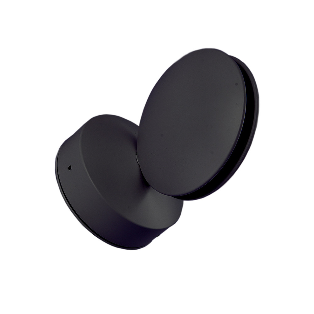 LED fali lámpa cree feketetel, 9W, 4000K, természetes fehér, 780 lm, IP54, Optonica, 7404