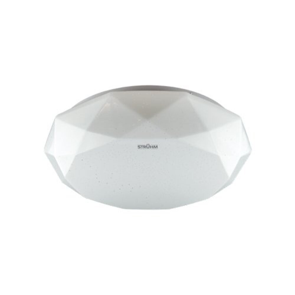 LED lámpatest , mennyezeti , sokszög , kristály hatású , 16W , természetes fehér , fehér , IP44 , STRÜHM , DIANA