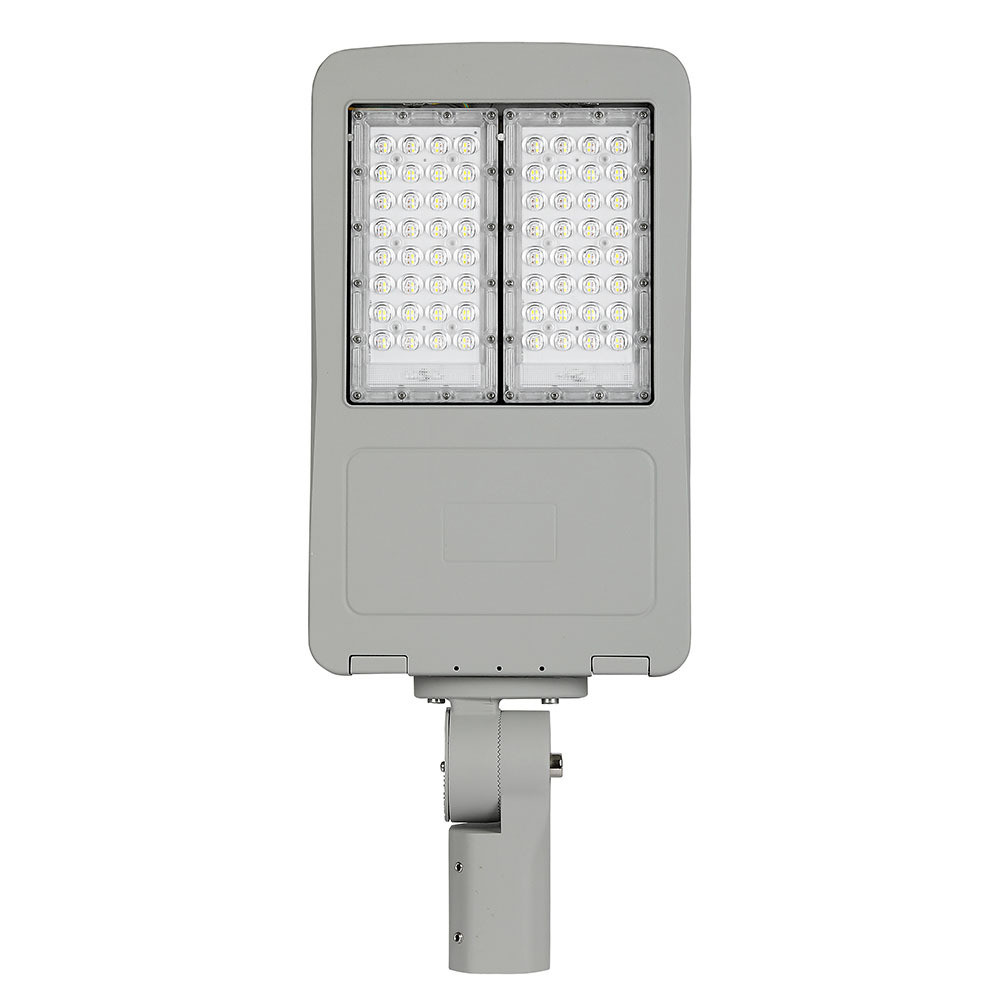 LED utcai lámpa, 100w, 5700K, hideg fehér, 14000lm, 153x70°, szürke, CRI>70, IP65, V-TAC, 954