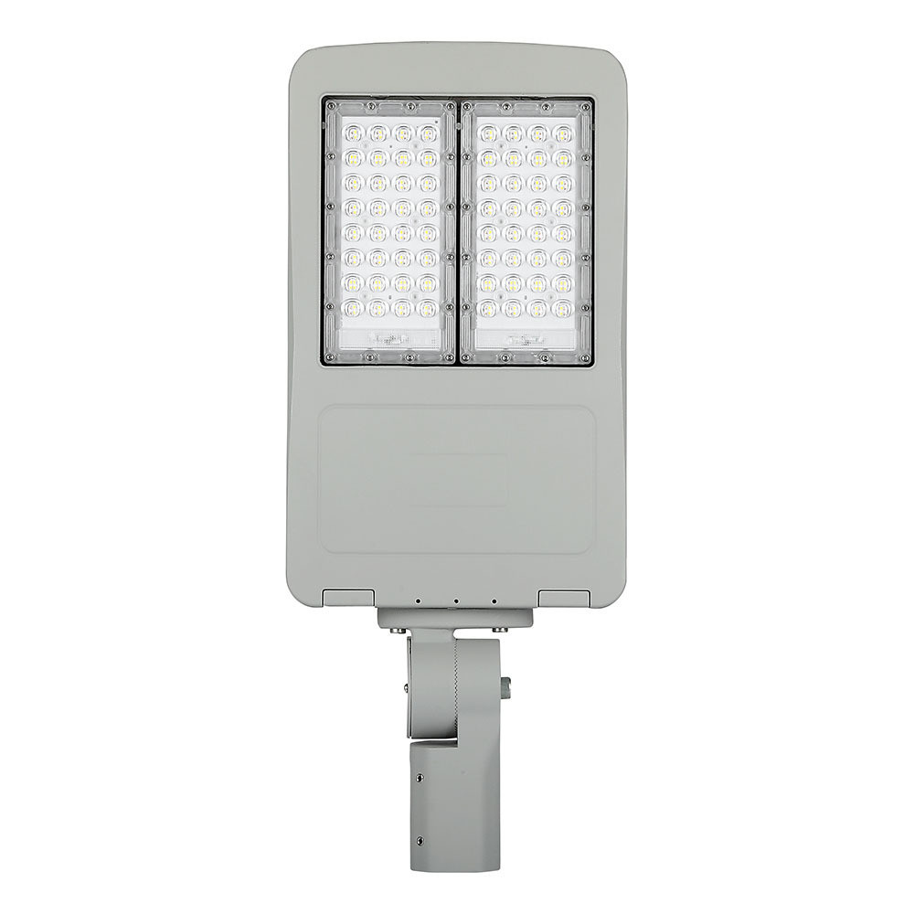 LED utcai lámpa, 100w, 5700K, hideg fehér, 14000lm, 153x70°, szürke, CRI>70, dimmelhető, IP65, V-TAC, 884
