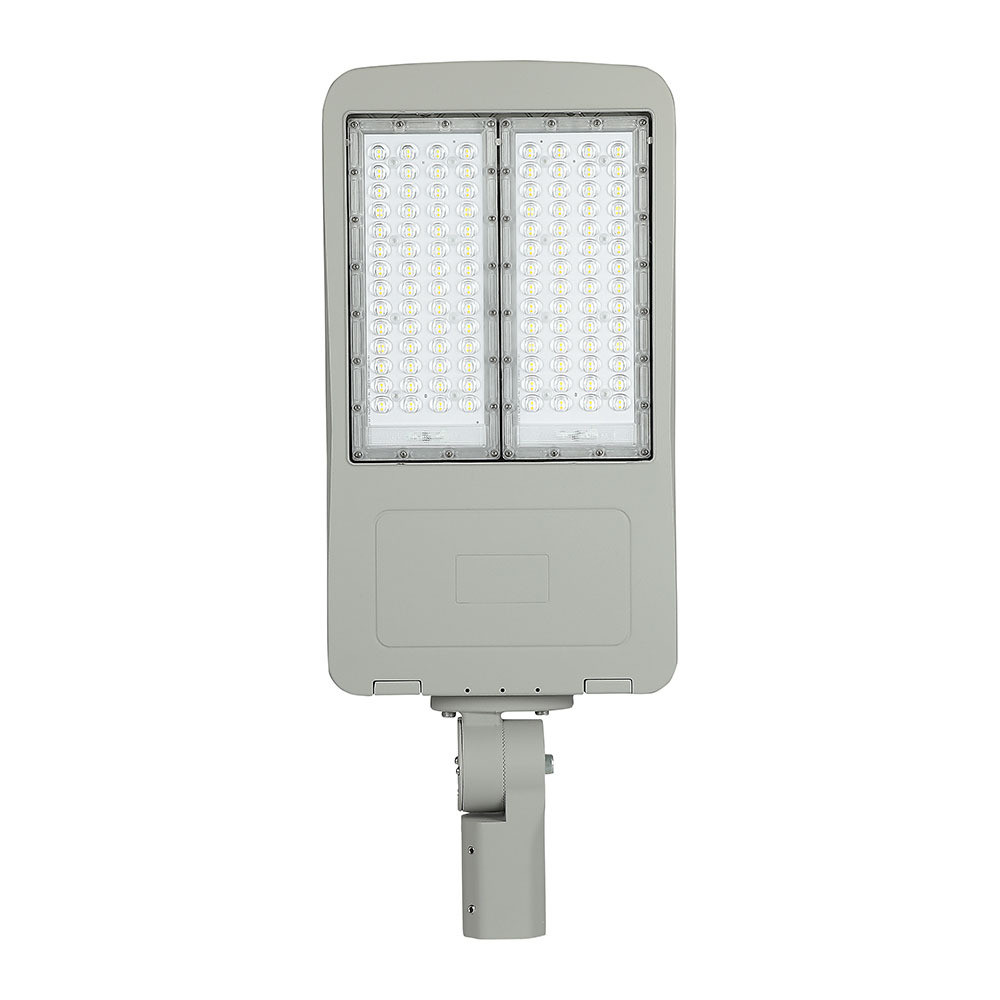 LED utcai lámpa, 150w, 5700K, hideg fehér, 21000lm, 153x70°, szürke, CRI>70, dimmelhető, IP65, V-TAC, 888