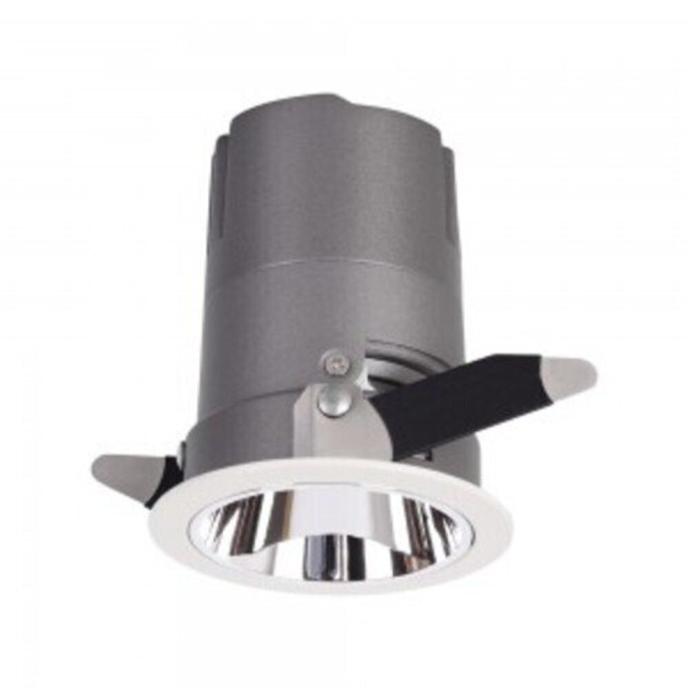 Süllyeszthető LED COB mélysugárzó lámpa, 6w, 4000K, természetes fehér, 400lm, 0°-27°, CRI>95, V-TAC, 1480