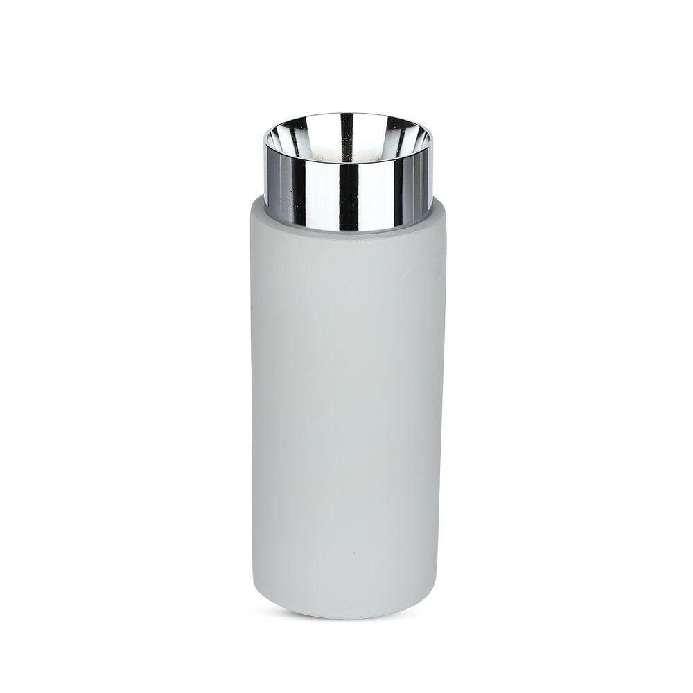LED mennyezeti lámpatest, GU10, szürke, króm, V-TAC, 3138