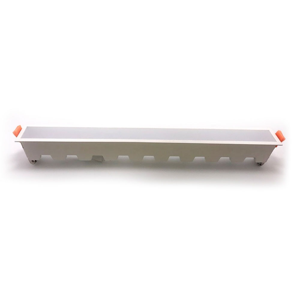 LED mini panel téglalap alakú, süllyesztett, 30w, 6400K, hideg fehér, 2400lm, 120°, fehér, CRI>80, V-TAC, 6409