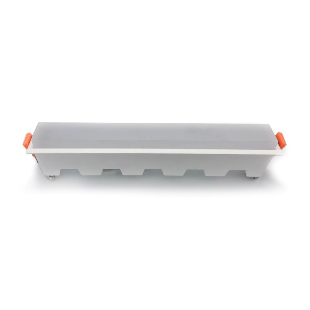 LED mini panel téglalap alakú, süllyesztett, 20w, 6400K, hideg fehér, 1400lm, 120°, fehér, CRI>80, V-TAC, 6415