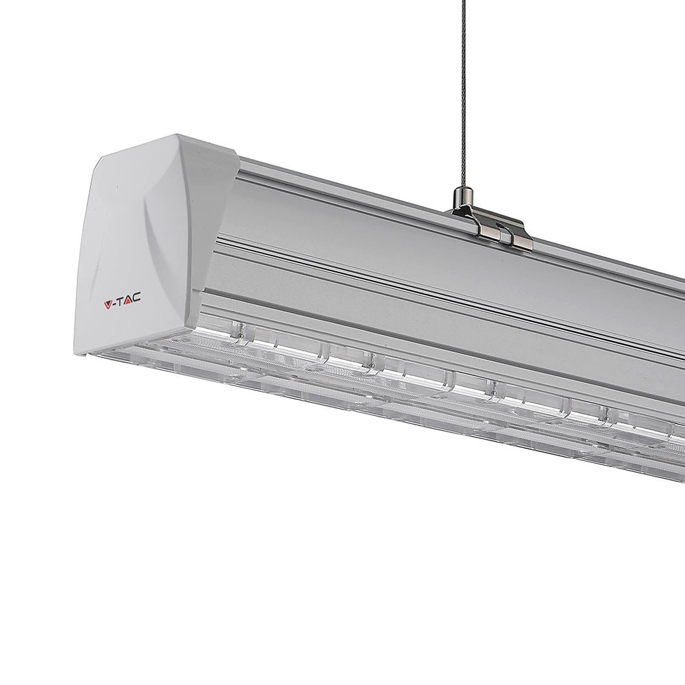 Függeszthető Lineáris LED lámpatest almodul, 50w, 4000K, természetes fehér, 8000lm, fehér, CRI>80, dimmelhető, dupla szimmetrikus, 1700mm, V-TAC, 1365