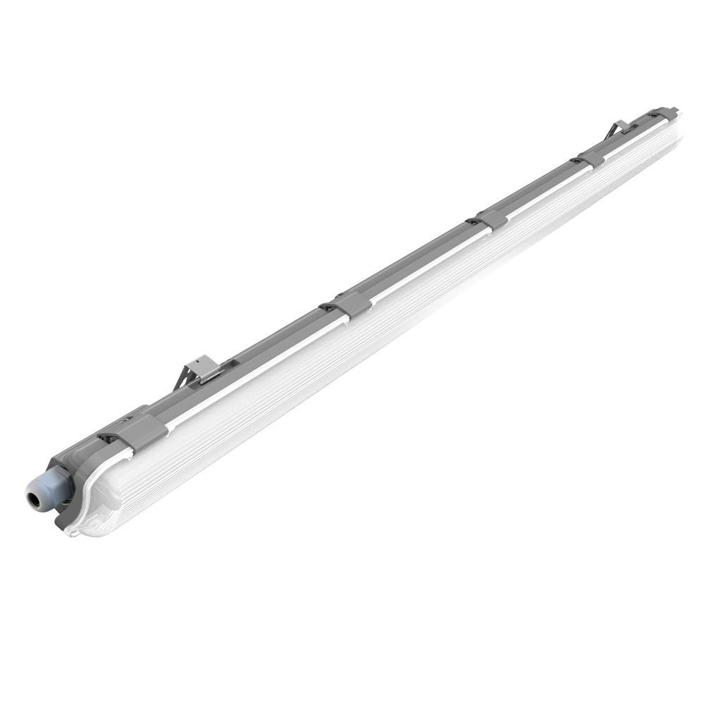 LED lámpatest vízálló armatúra LED fénycsővel, 22w, 6400K, hideg fehér, 2000lm, 120°, CRI>80, IP65, 1576mm, V-TAC, 6462