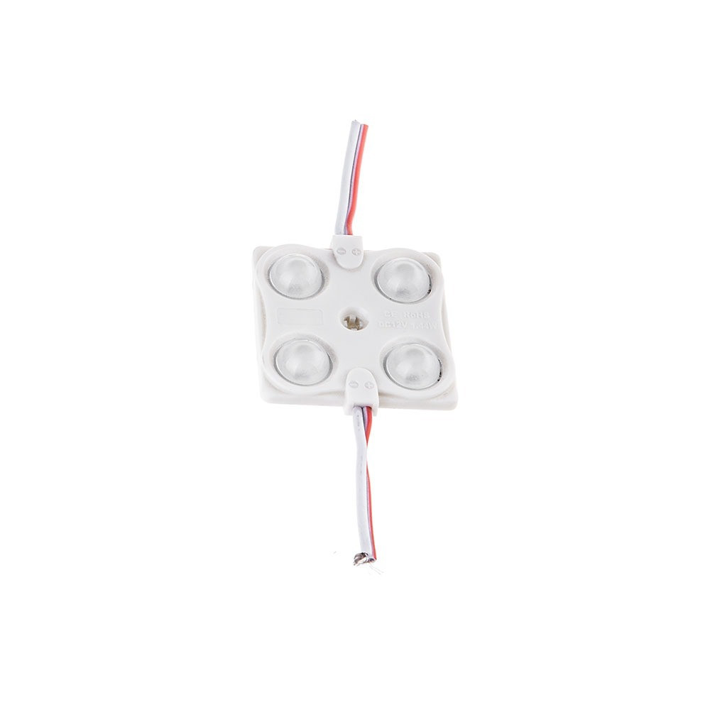 LED modul 4 db SMD2835 fényforrással, 1,44w, zöld, 120lm, 160°, CRI>75, IP68, V-TAC, 5133