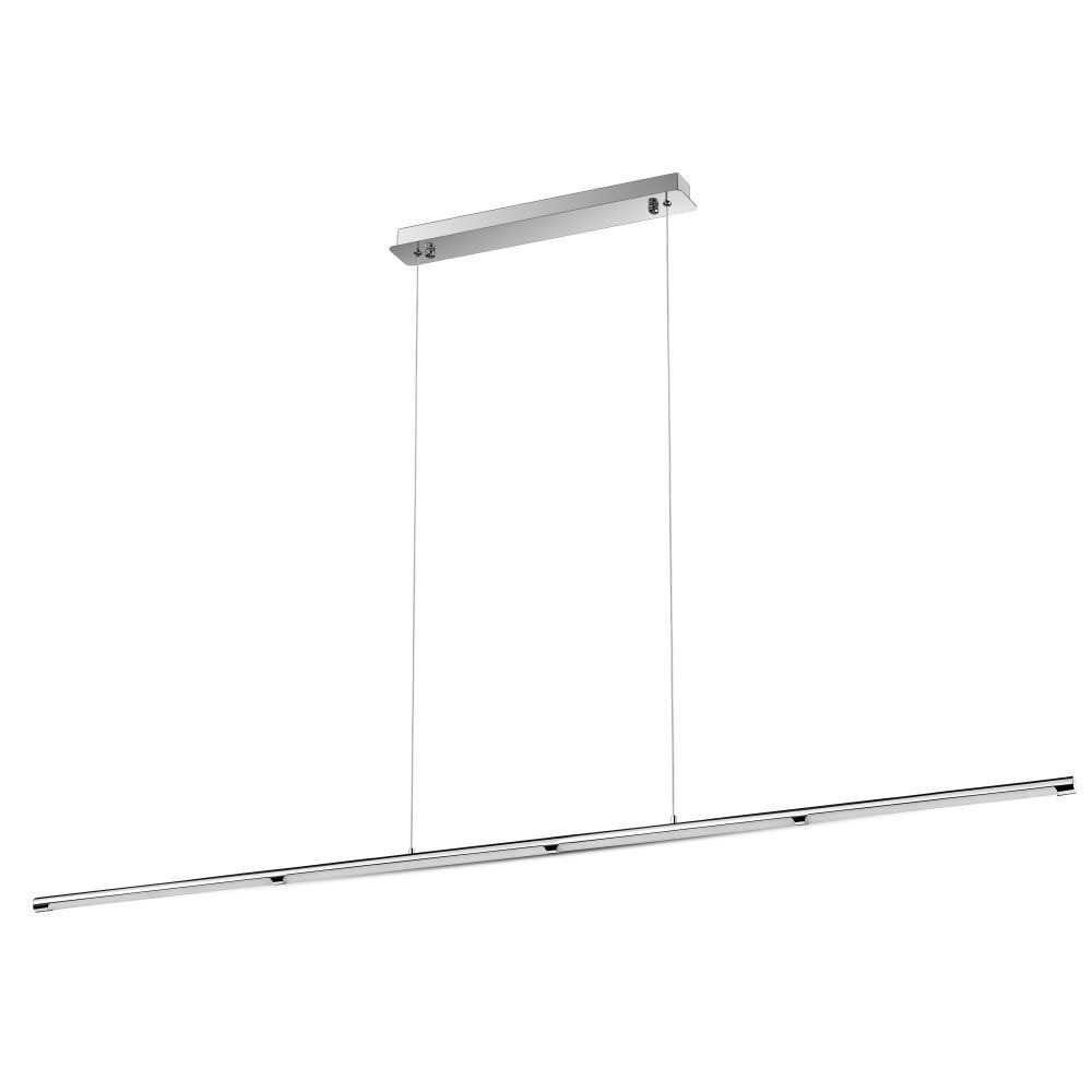 Design mennyezeti lámpa Elegáns függeszték, 36w, 4000K, természetes fehér, 2700lm, 120°, króm, CRI>80, V-TAC, 3892