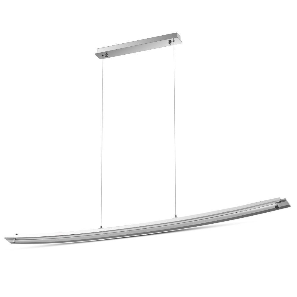 Designer függeszték Bend Glass, 18w, 4000K, természetes fehér, 1350lm, 120°, üveg, CRI>80, V-TAC, 3898