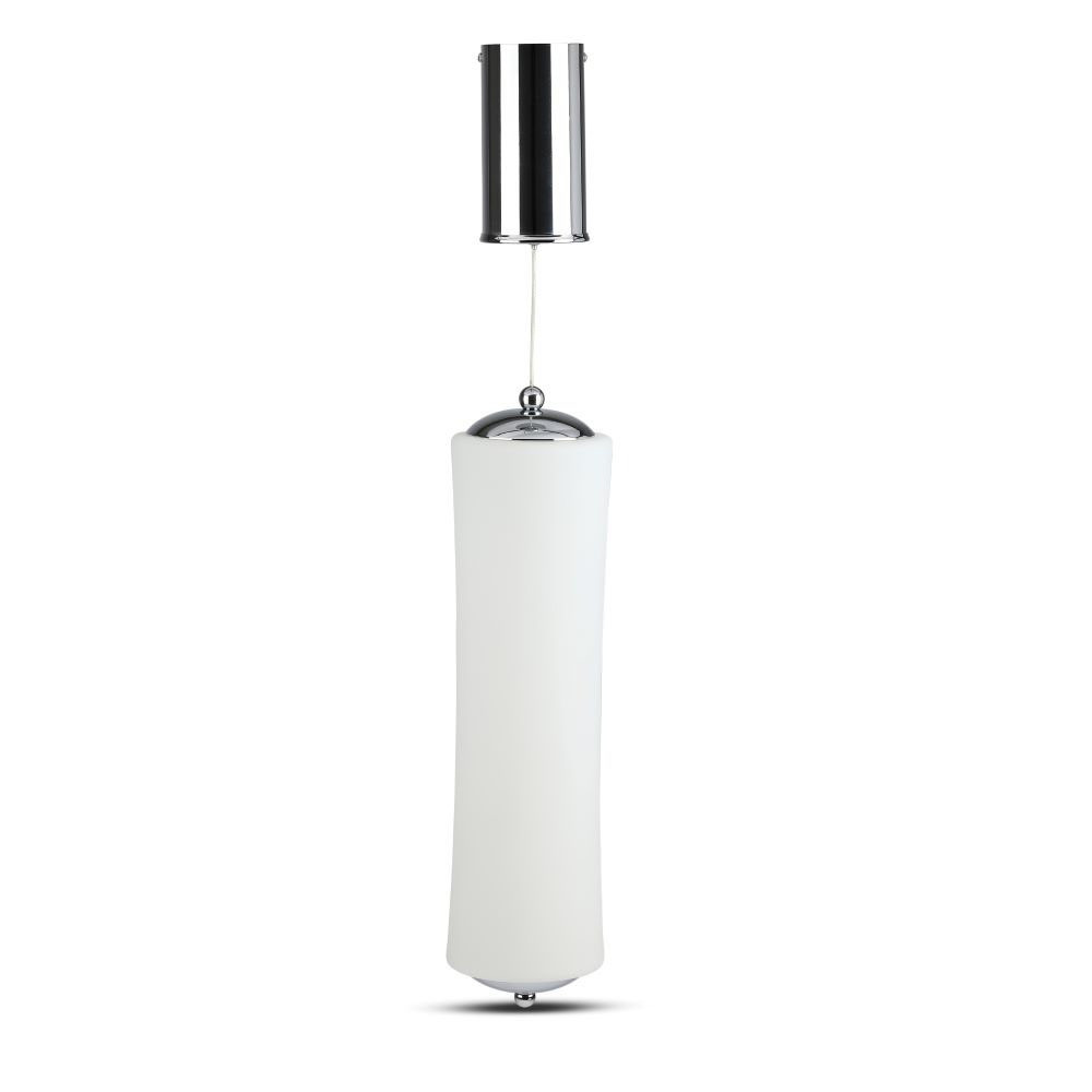 Bambusz függeszték, 18w, 3000K, meleg fehér, 1200lm, 120°, fehér, CRI>80, dimmelhető, V-TAC, 3980