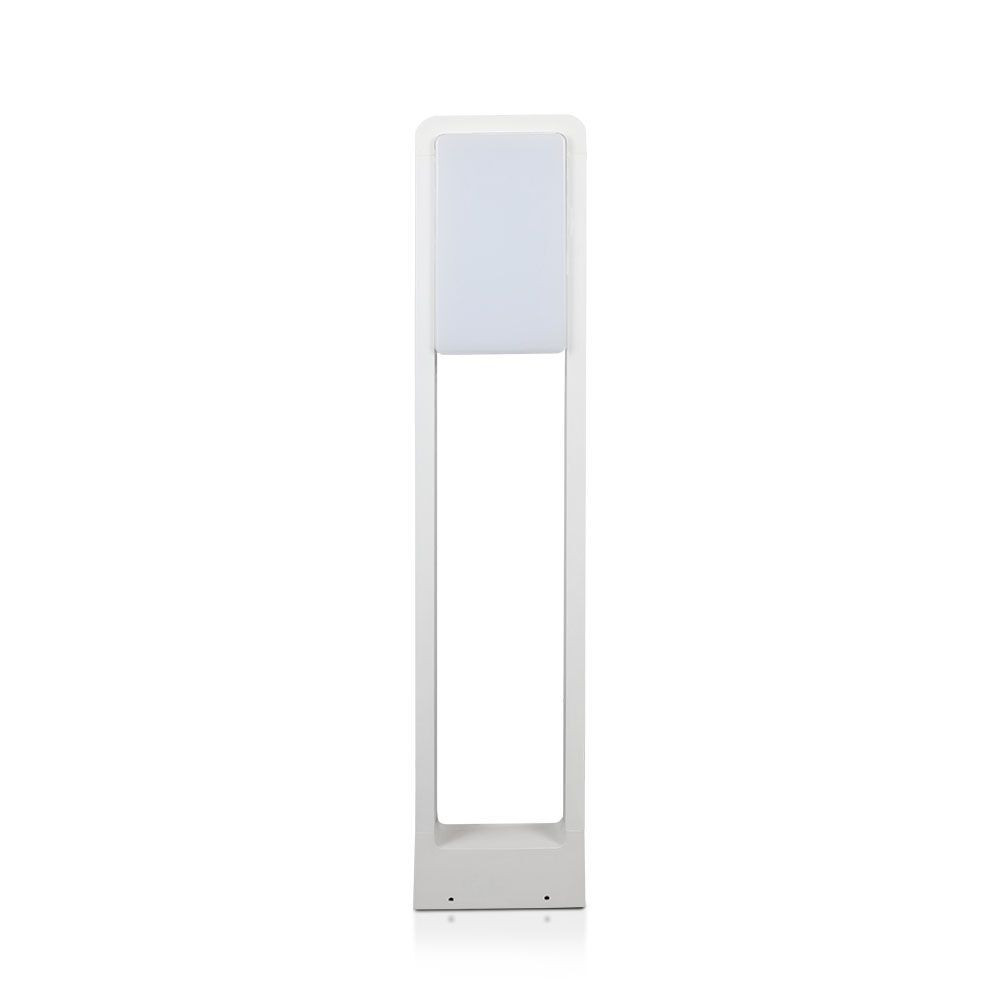 Kültéri állólámpa, 10w, 3000K, meleg fehér, 900lm, 120°, fehér, CRI>80, IP65, V-TAC, 20116